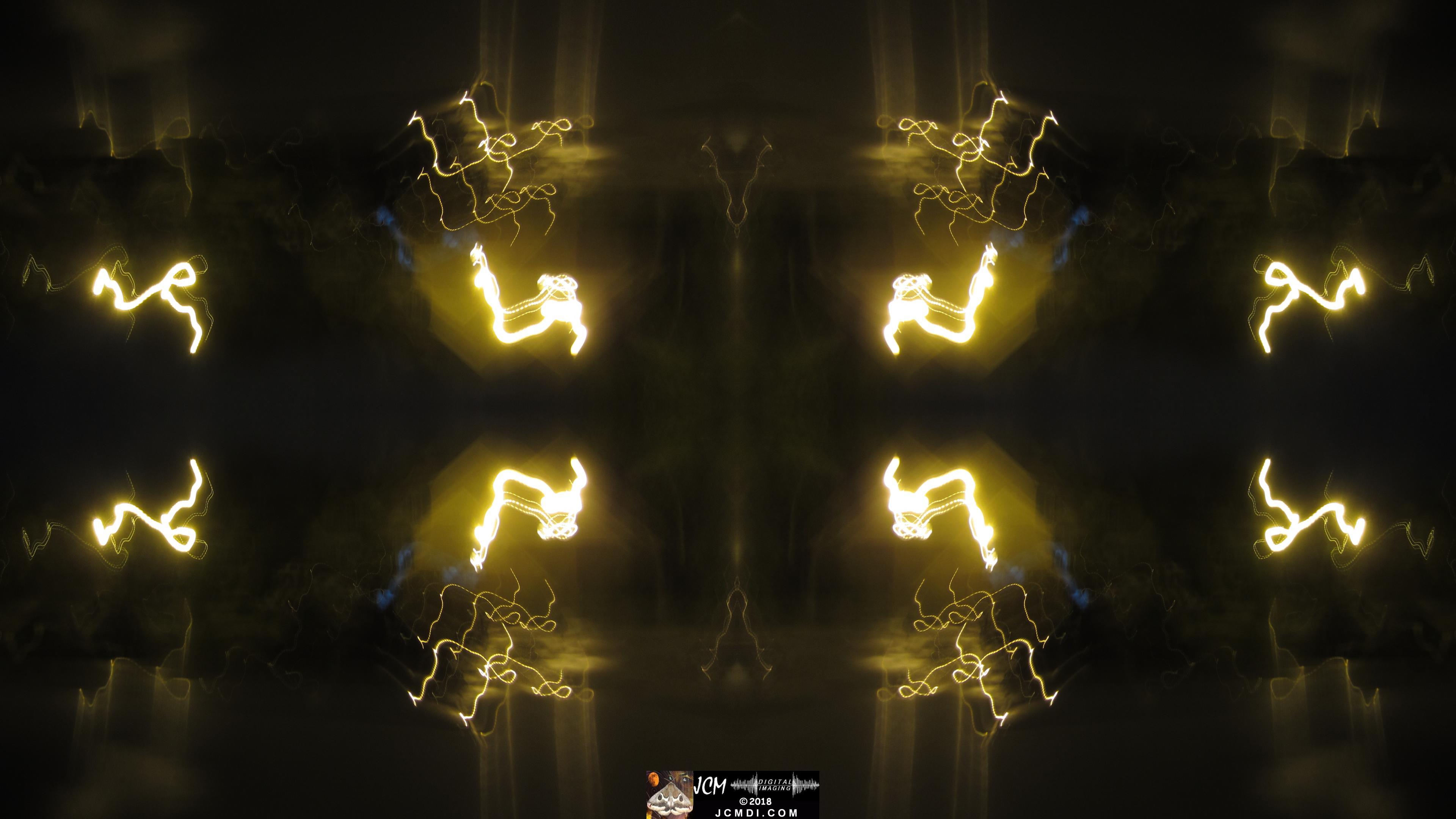 Abstract Light Quadroscopic image